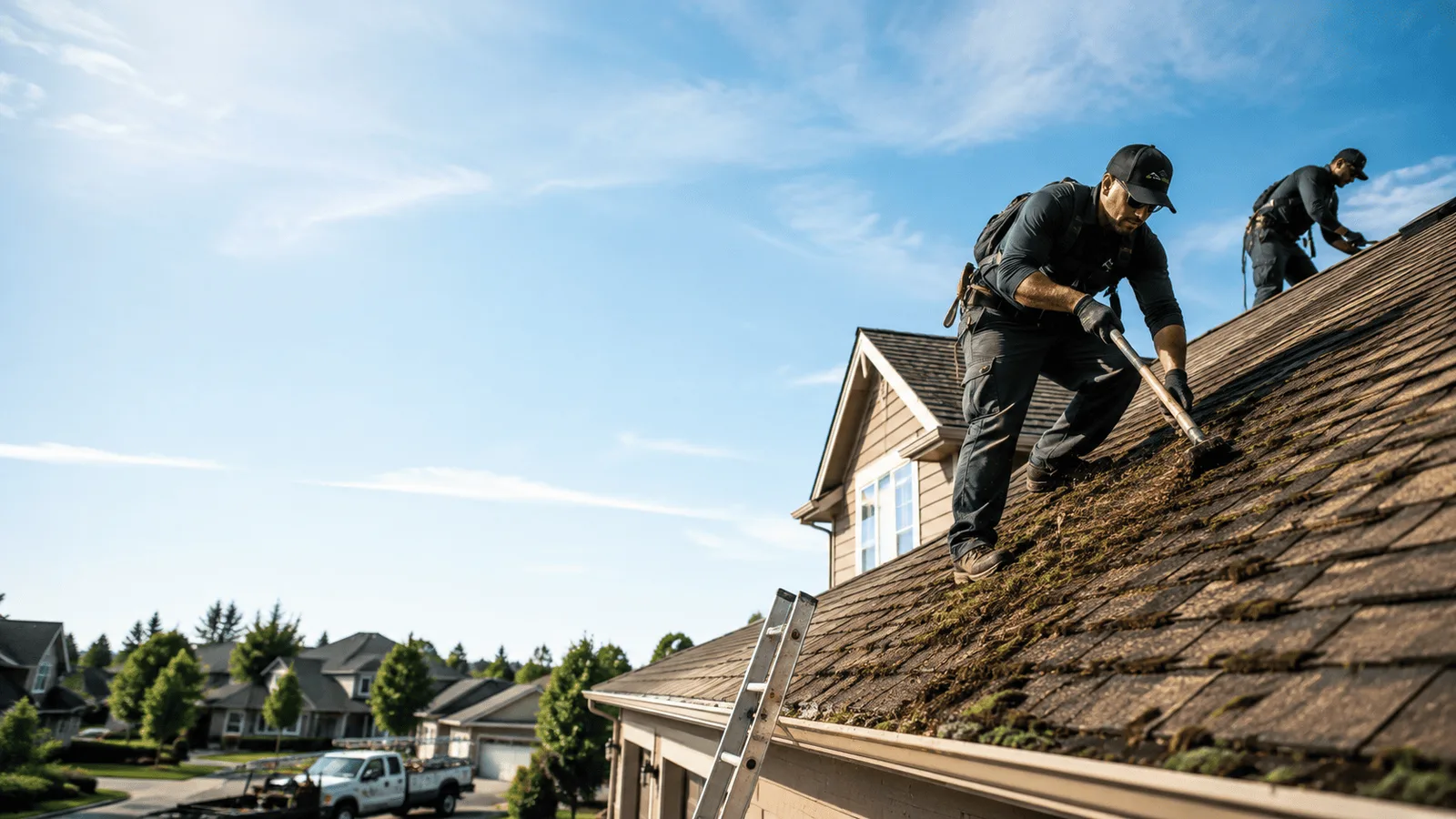 Roof Moss Removal in Point, TX near me